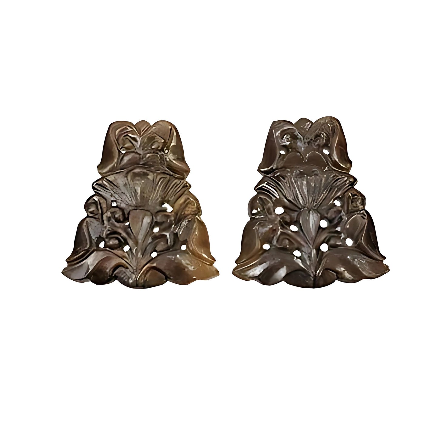 chocolate sapphire fancy carving