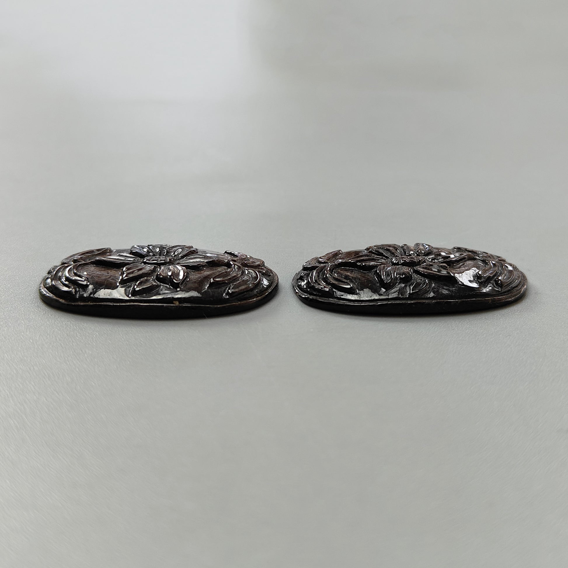 天然のゴールデンチョコレートサファイア