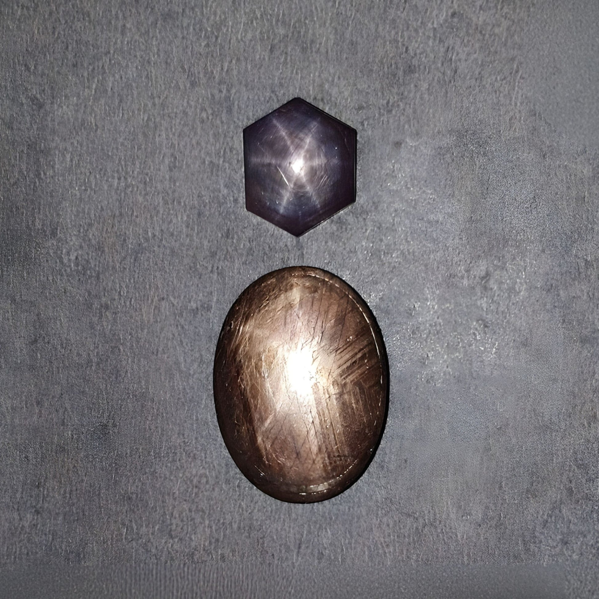 star sapphire cabochon gemstone