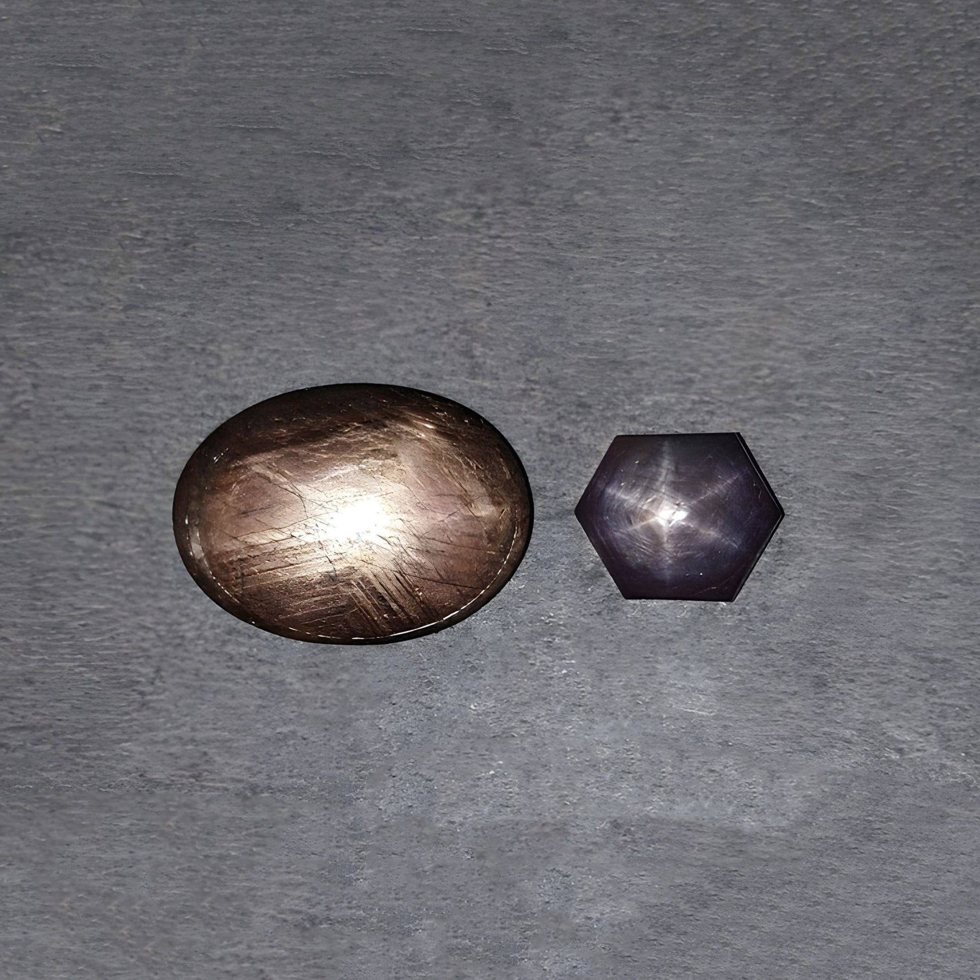 天然星光蓝宝石
