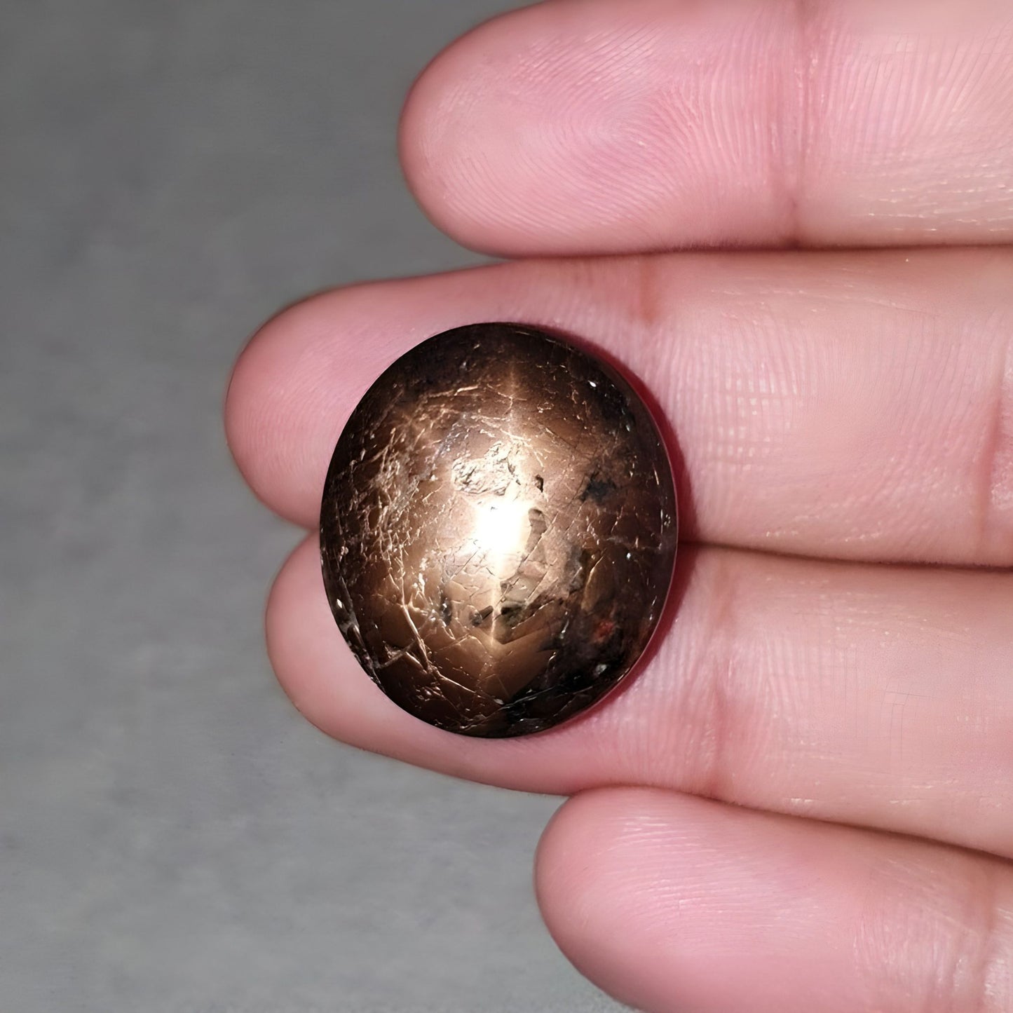star sapphire cabochon gemstone
