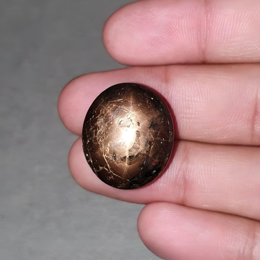 star sapphire cabochon gemstone