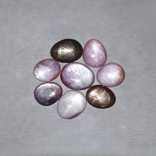star ruby, sapphire cabochon gemstone