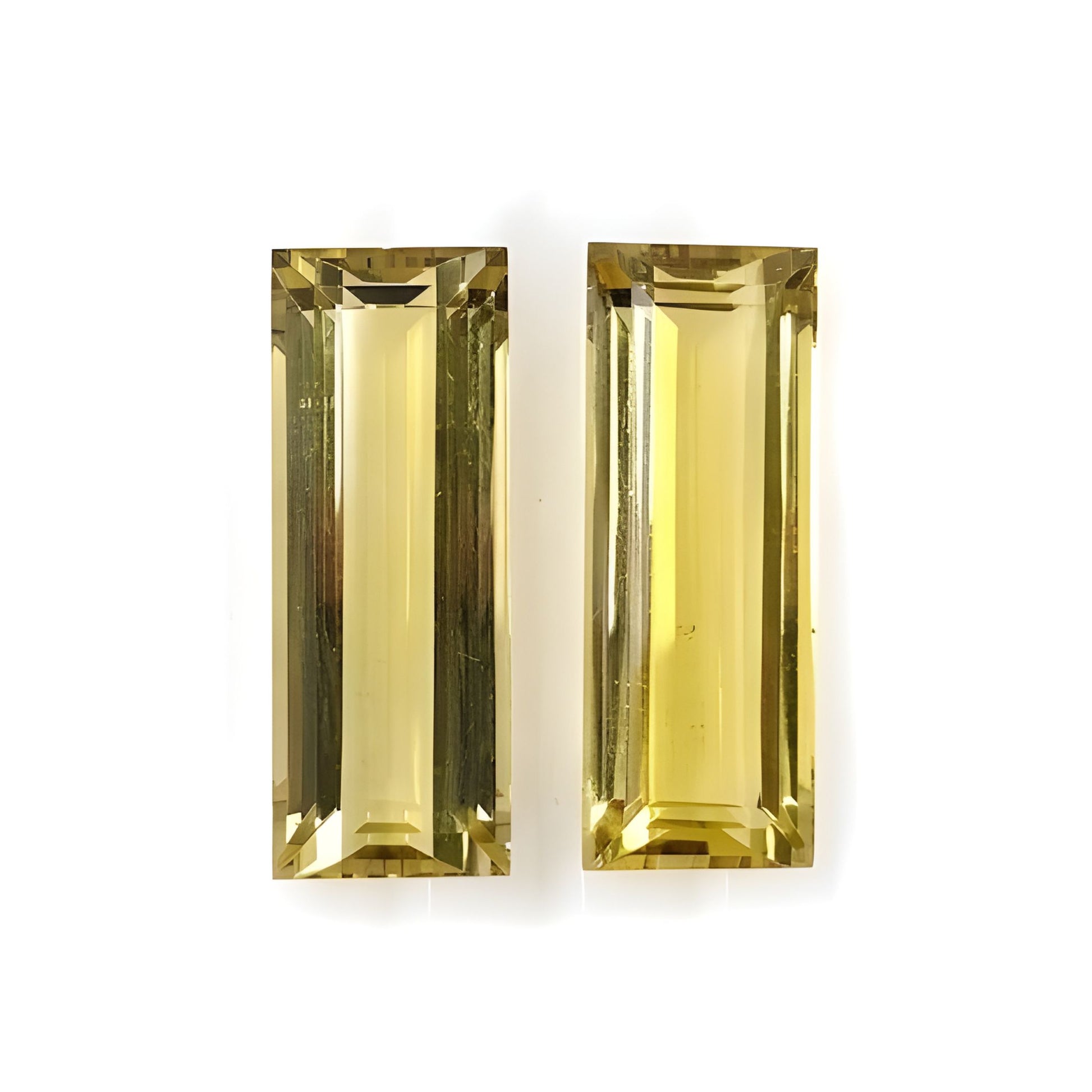 citrine faceted cut gemstone