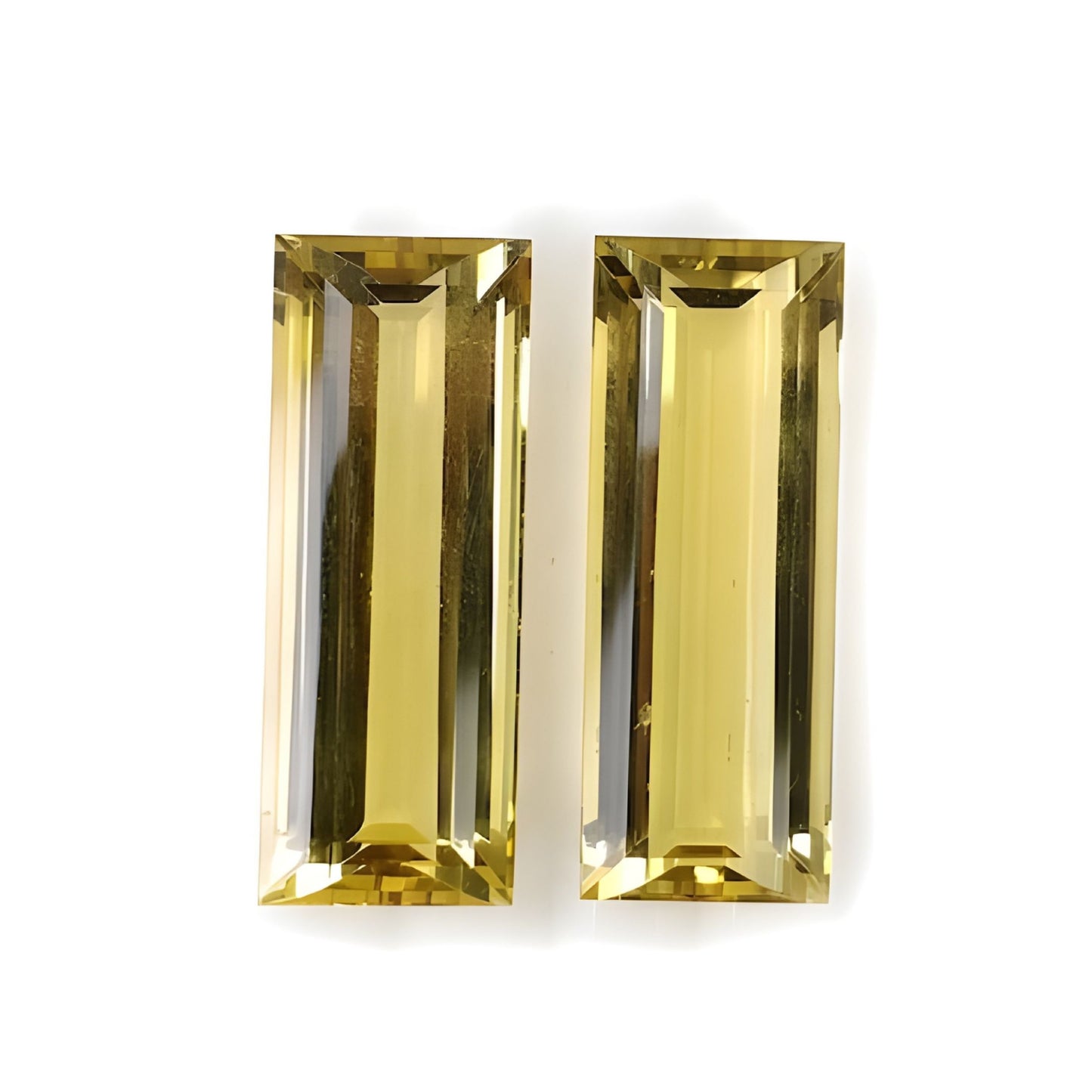 citrine faceted cut gemstone