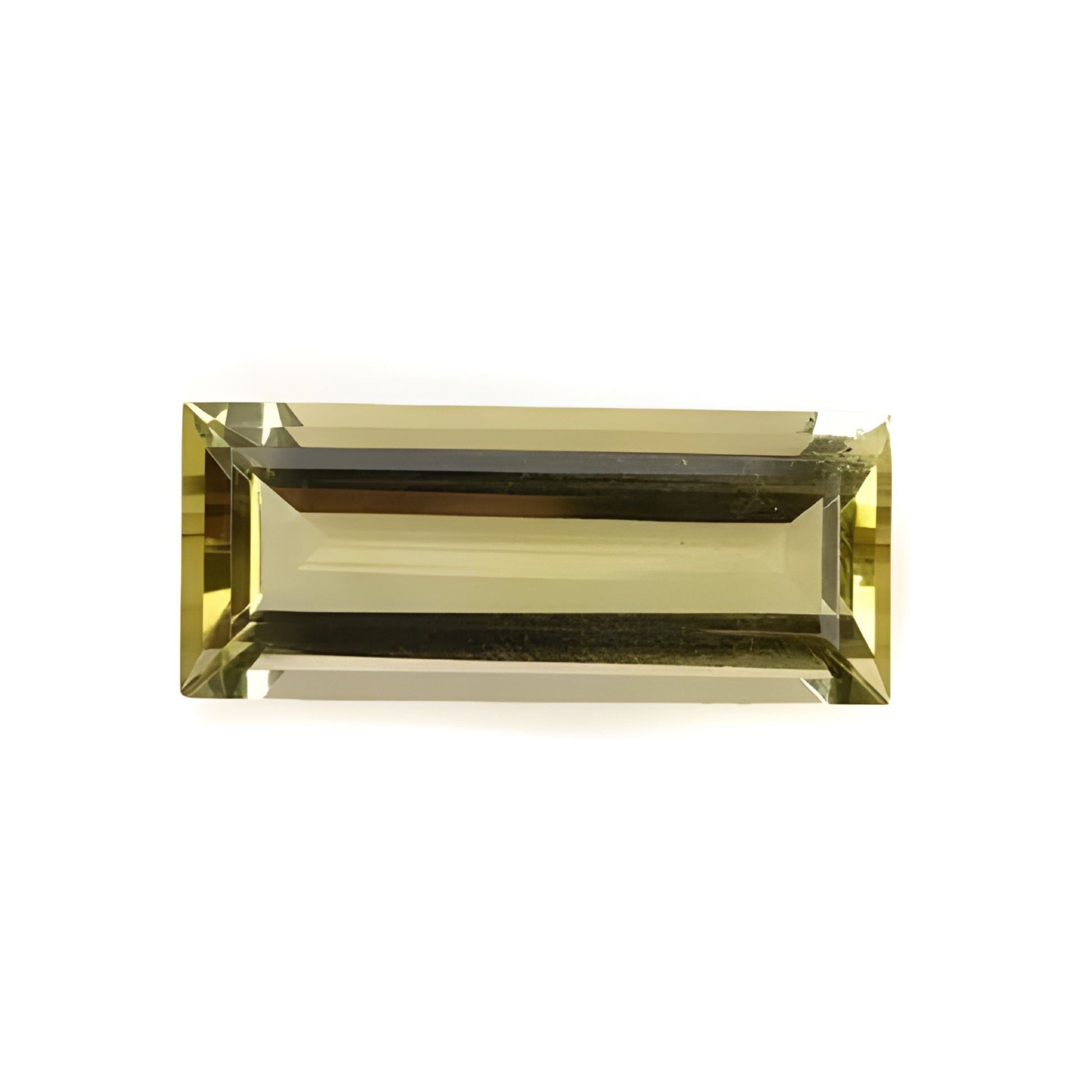 citrine faceted cut gemstone