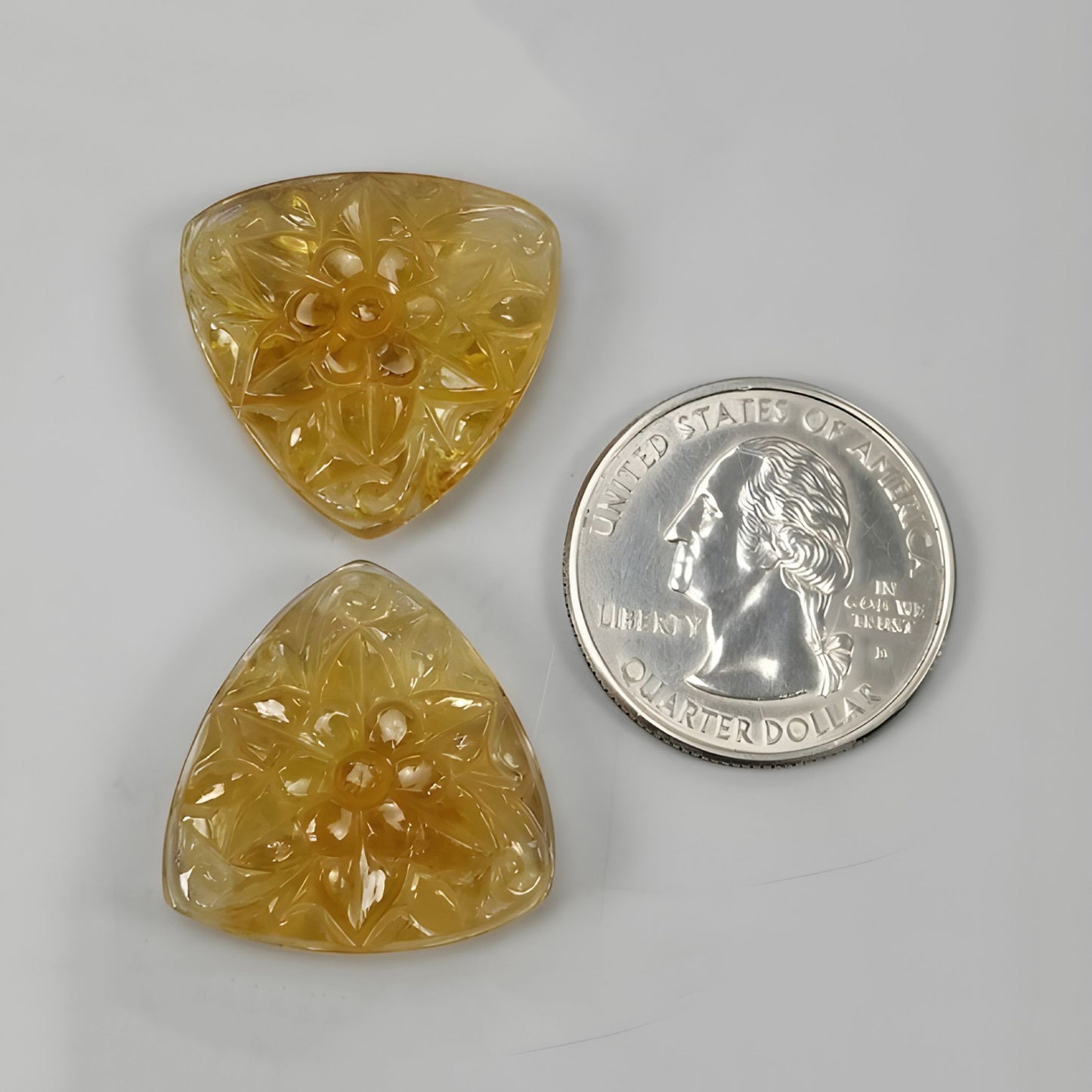 シトリン天然未処理宝石