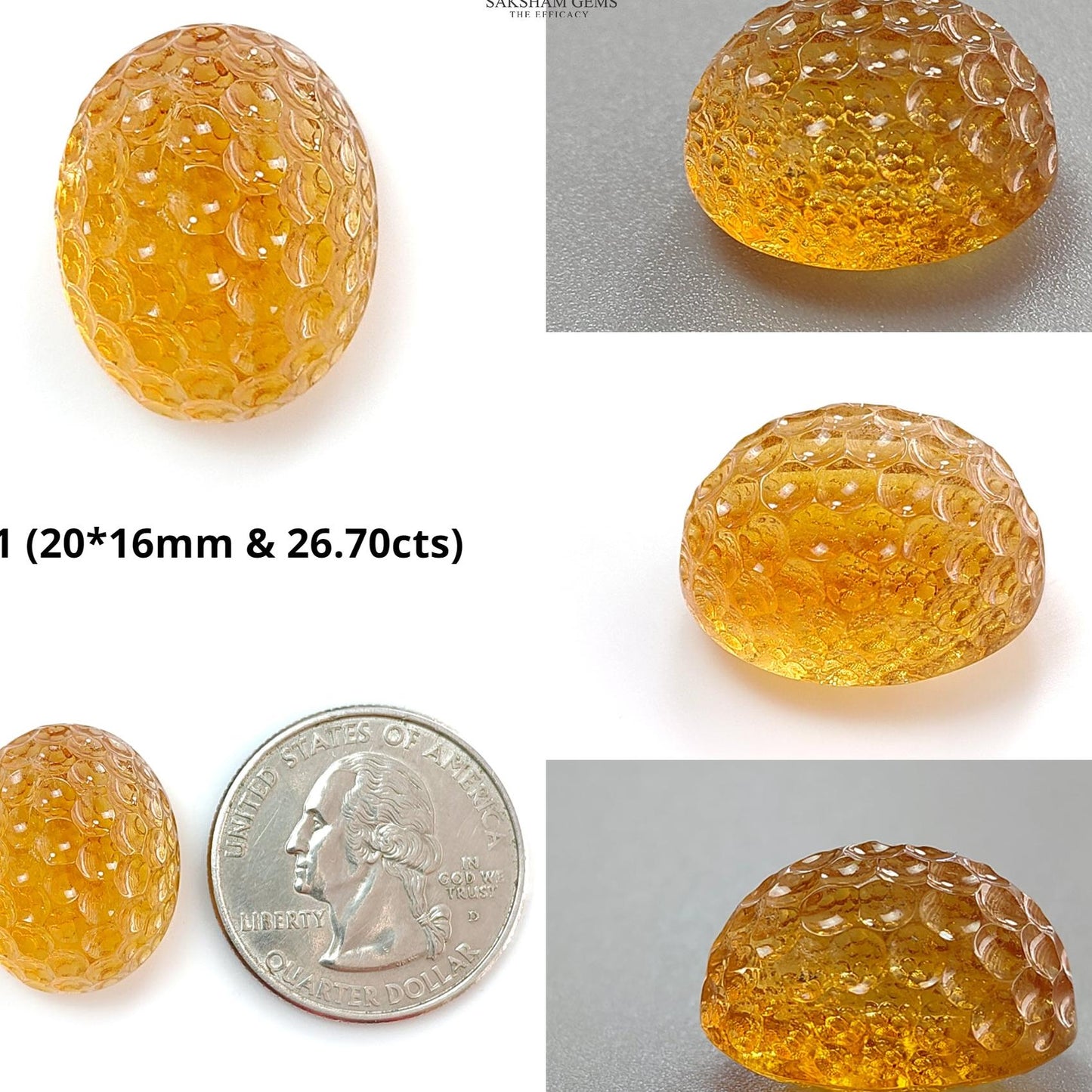 Citrine & Amethyst Quartz Gemstone Carving: Natural Untreated Unheated Yellow Citrine Purple Amethyst Hand Carved Oval Shape 1pc For Jewelry