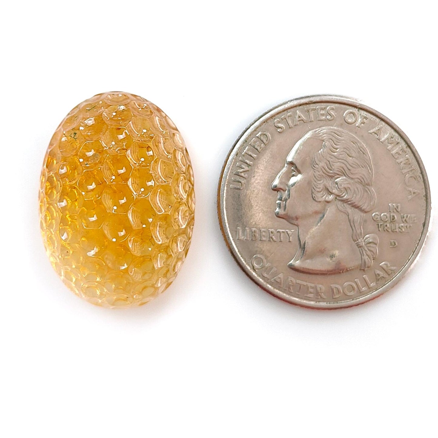 Citrine & Amethyst Quartz Gemstone Carving: Natural Untreated Unheated Yellow Citrine Purple Amethyst Hand Carved Oval Shape 1pc For Jewelry