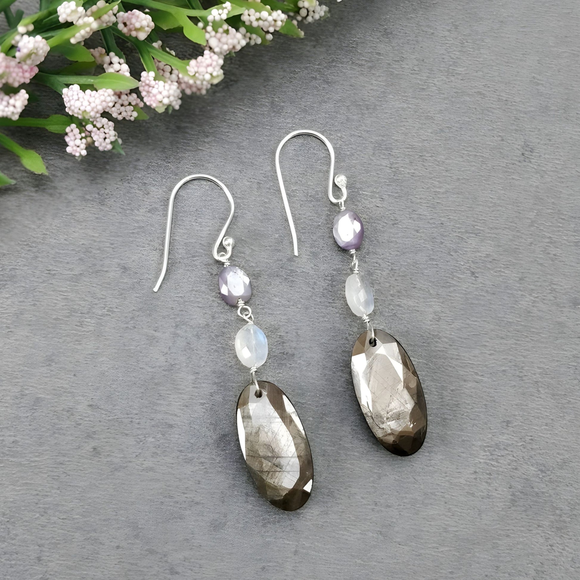 銀のイヤリング