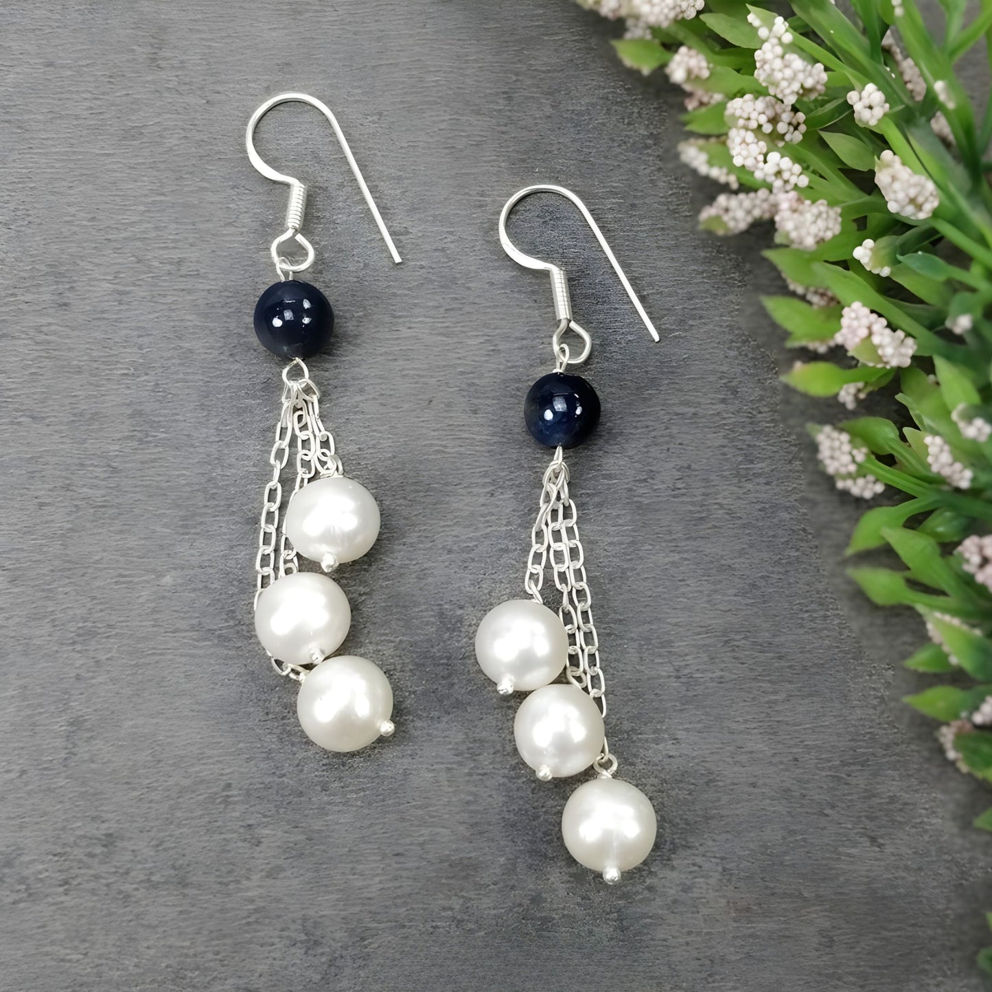 銀のイヤリング