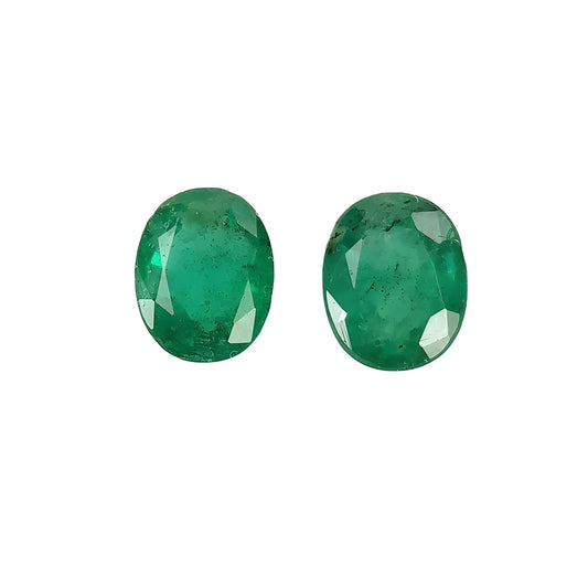 emerald faceted cut gemstone