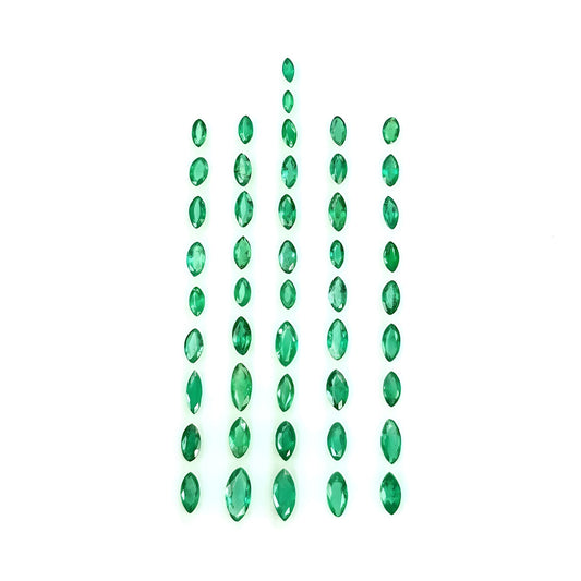 emerald faceted cut gemstone