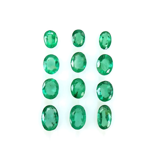 emerald faceted cut gemstone