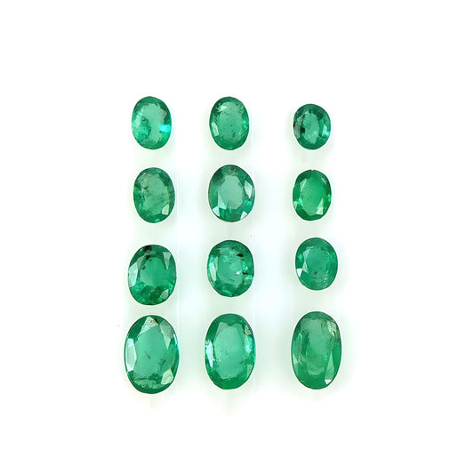 emerald faceted cut gemstone