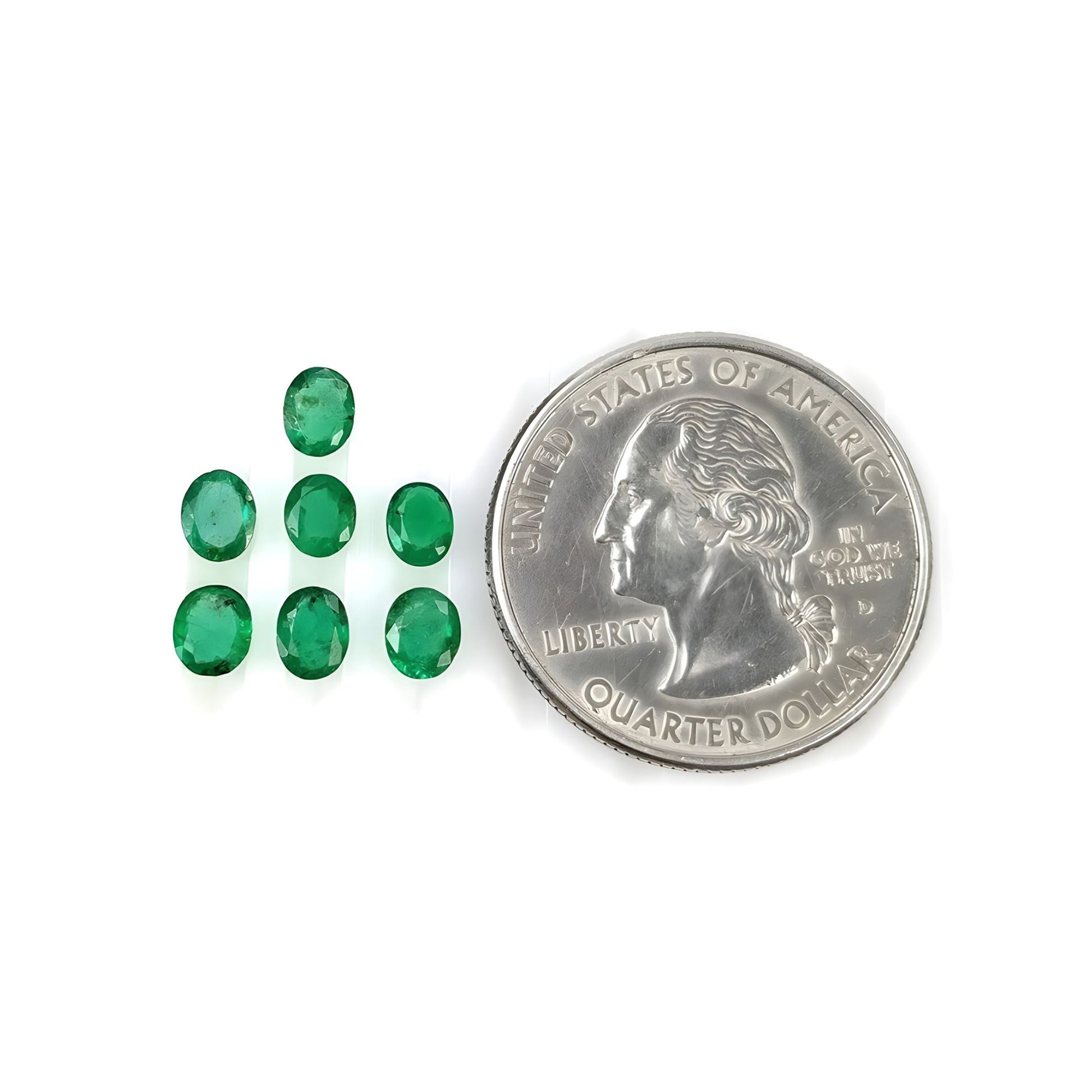 facettierter Smaragd-Schliff