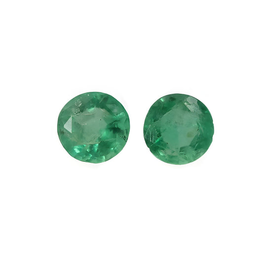 emerald faceted cut gemstone
