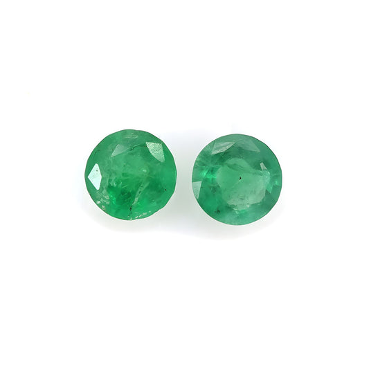 emerald faceted cut gemstone