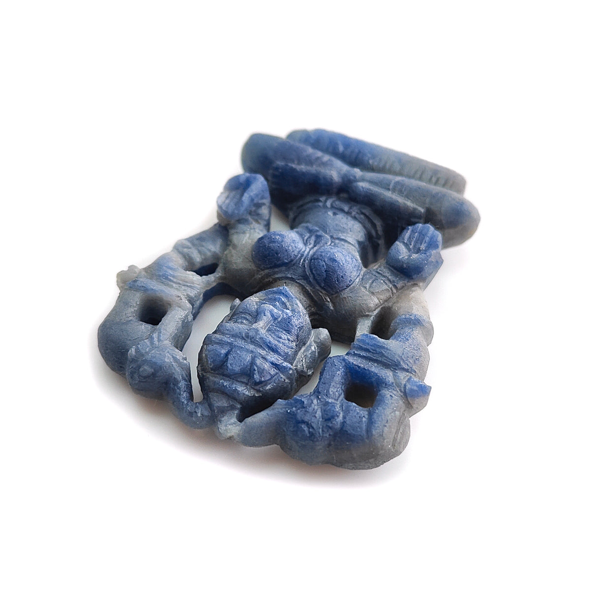 Statuetta in zaffiro blu