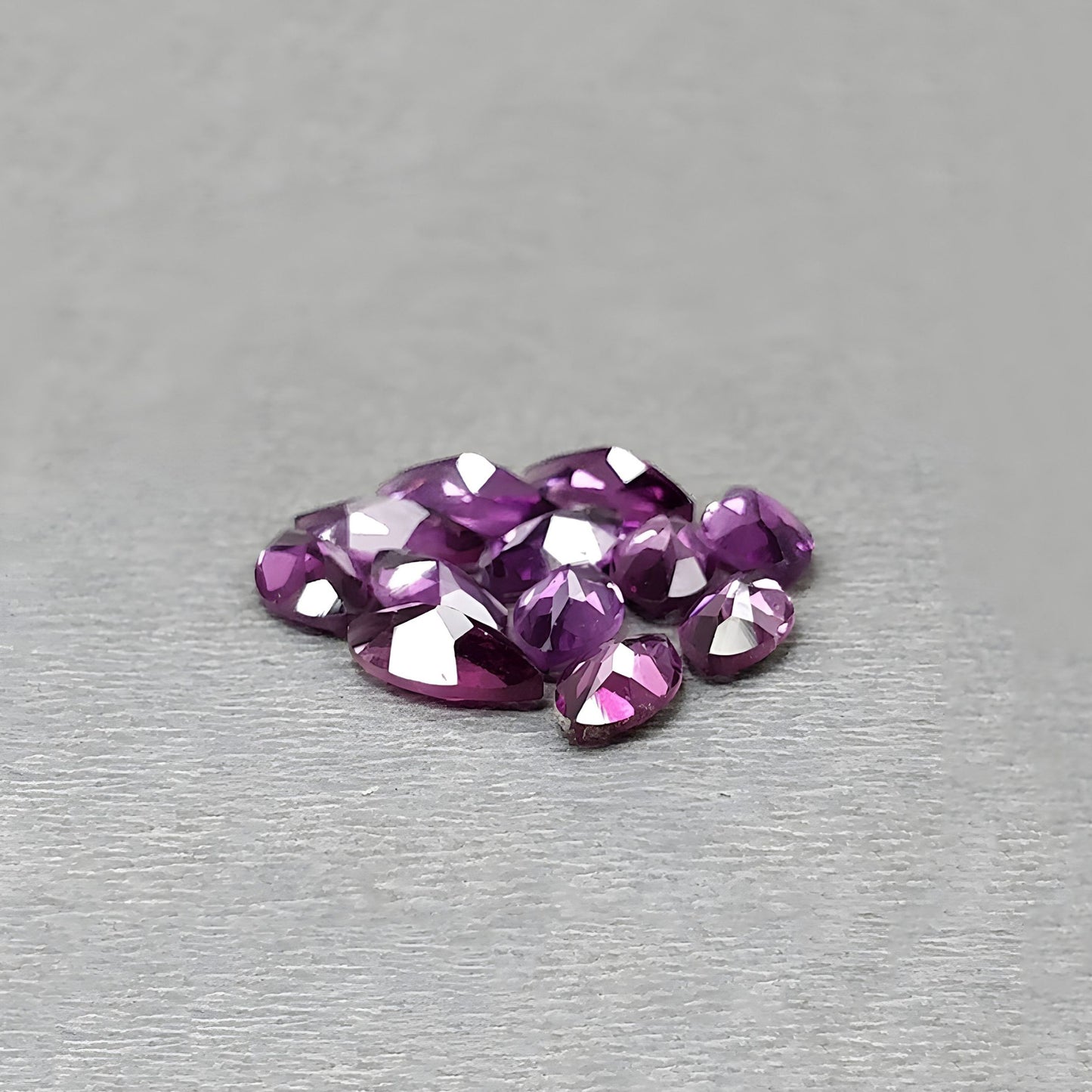 21.70cts Purple Garnet Gemstone Faceted Cut Natural Untreated Marquise Shape 50pcs