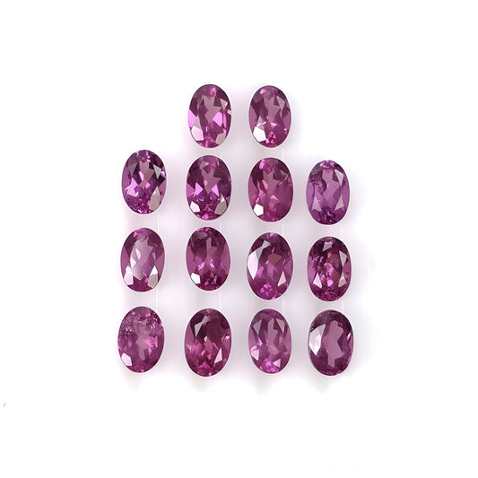 garnet faceted cut gemstone