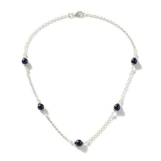 Blue Sapphire Beads Necklace