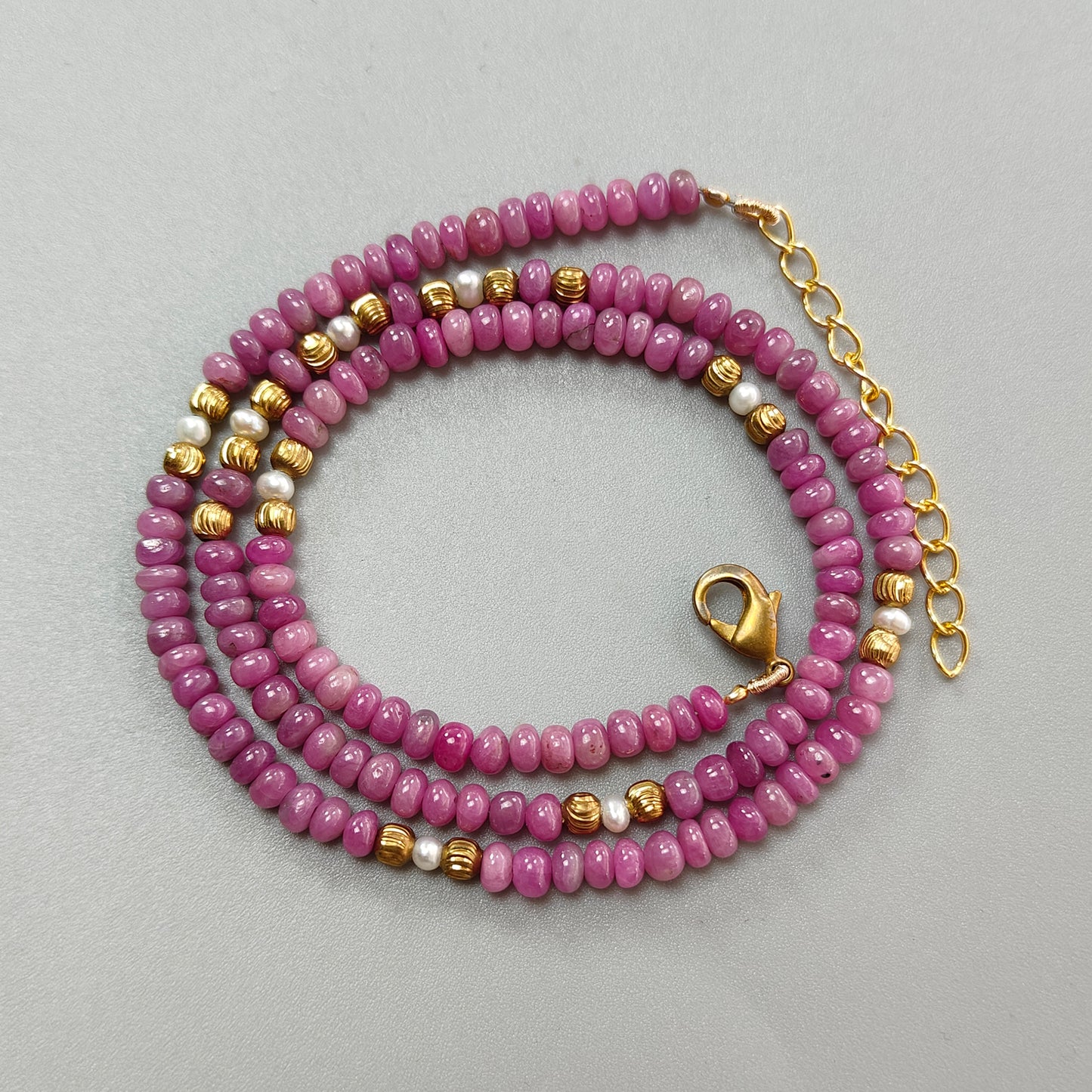 Rondelle Bass Necklace