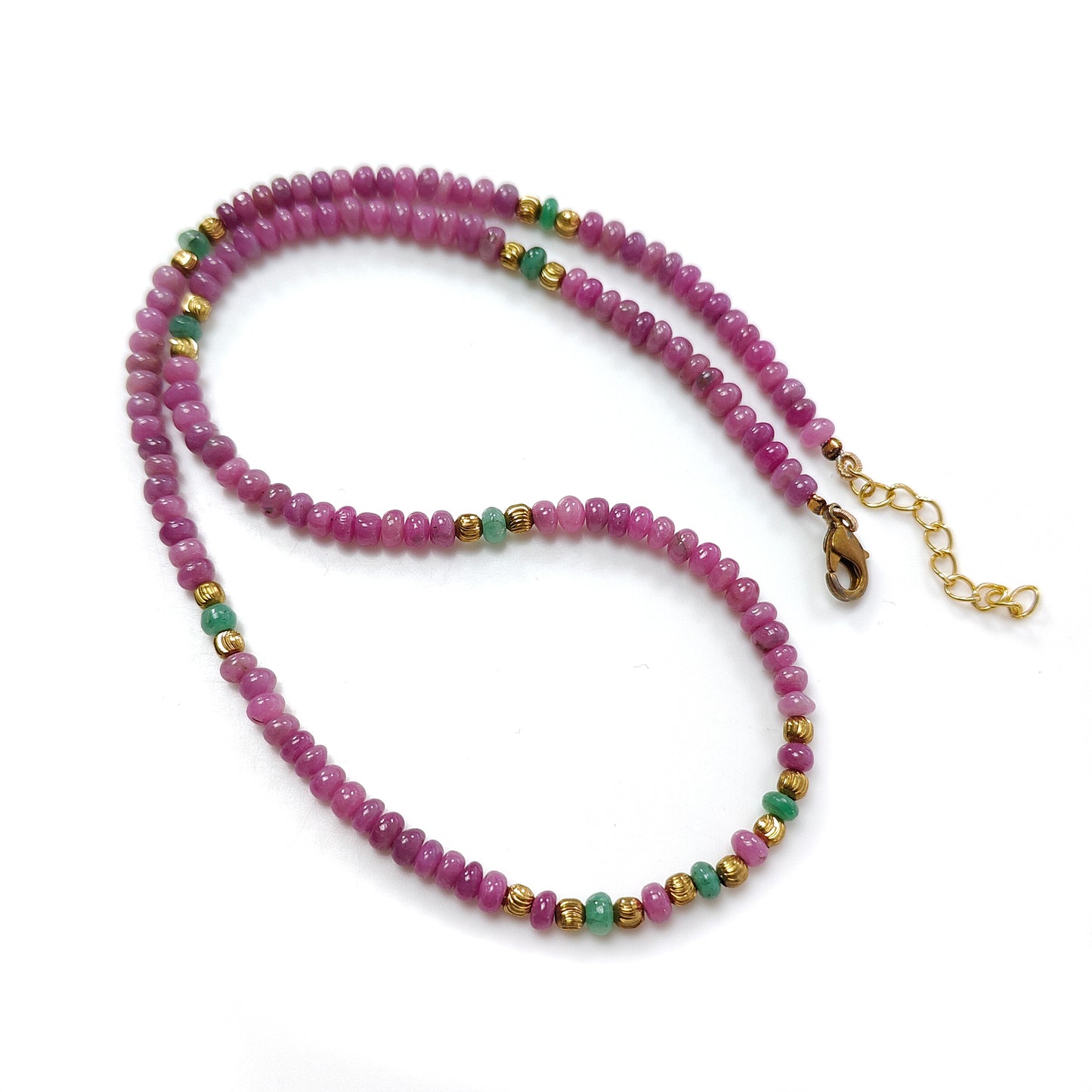 ルビーネックレス