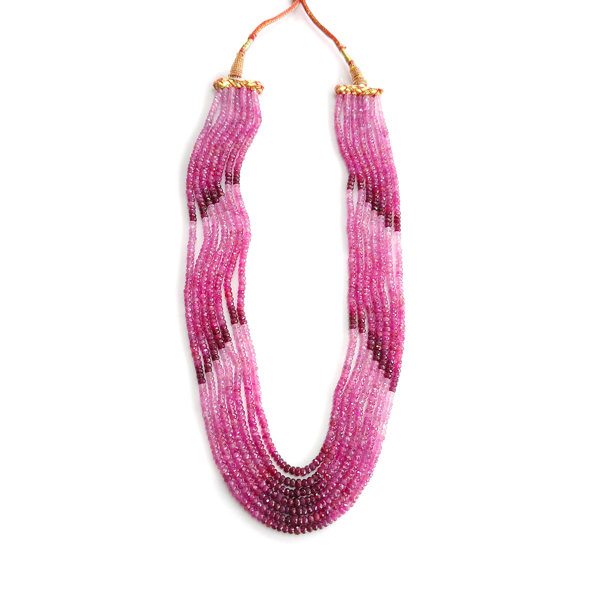 Collana con gemme di rubino