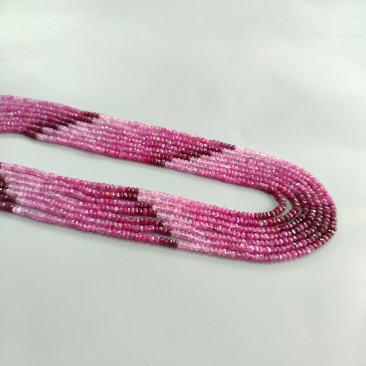 Collier de perles rondelles
