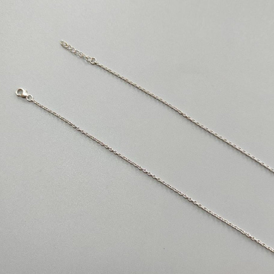 Rubellite Tourmaline Necklace: 50.00cts Natural Untreated Tourmaline 925 Sterling Silver Plain Oval 5*4mm - 13*8mm 22"