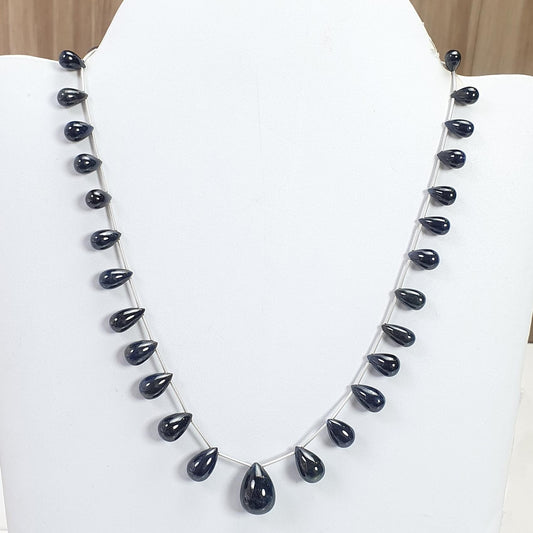 Blue Sapphire Beads Necklace