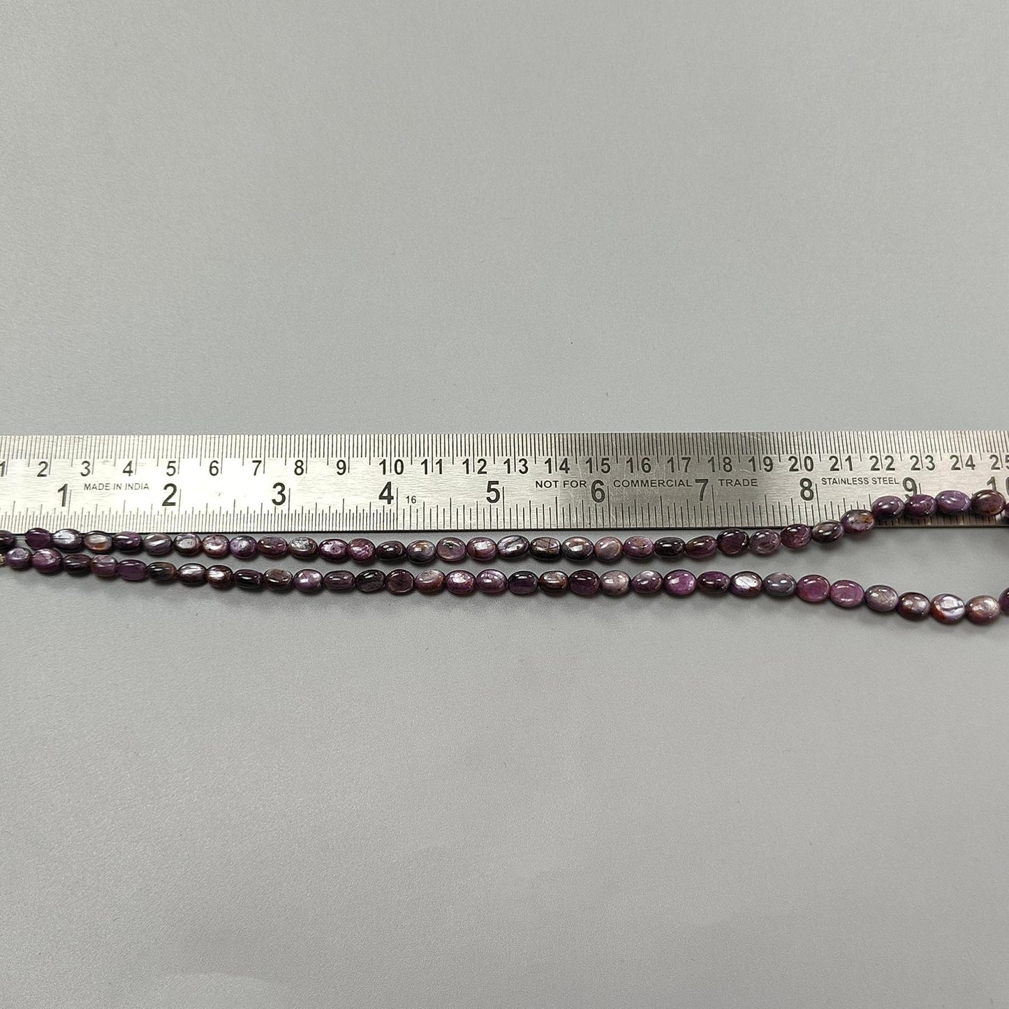 Pink Sapphire Gemstone Beads Necklace: 149.60cts Natural Untreated Raspberry Sheen Sapphire Plain Oval Brass Necklace 6*5mm - 9*8mm 20"