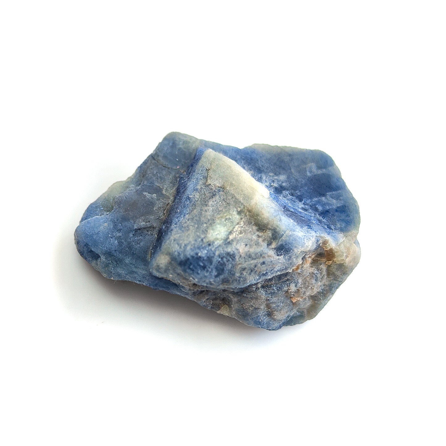 Record Keeper Blue SAPPHIRE Gemstone Crystal : 237.70cts Natural Unheated Triangle Formative Sapphire Rough Specimen 38*45mm