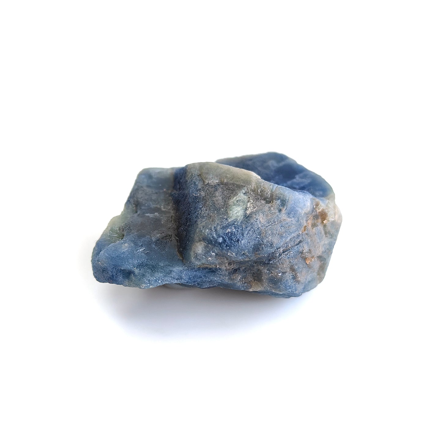 Record Keeper Blue SAPPHIRE Gemstone Crystal : 237.70cts Natural Unheated Triangle Formative Sapphire Rough Specimen 38*45mm