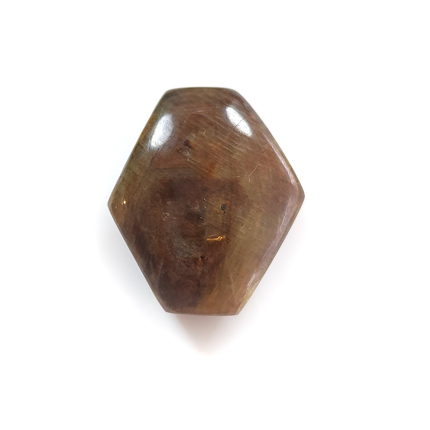 Golden Brown Chocolate SAPPHIRE Gemstone WAND : 132.70cts Natural Untreated Sapphire Specimen 6Ray Star Rough Wand 31.5*24mm