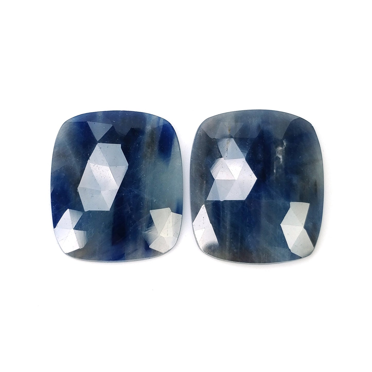 Multi Sapphire Rose Cut Slices