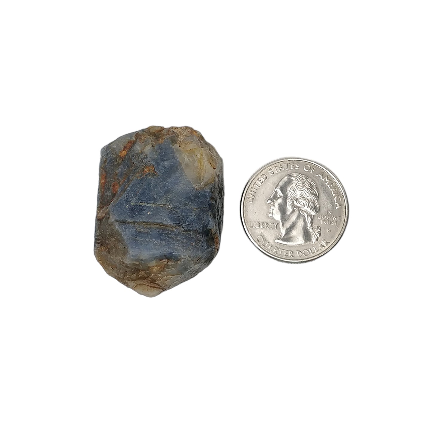 RECORD KEEPER Blue SAPPHIRE Gemstone Crystal : 149.15cts Natural Unheated Triangle Formative Sapphire Rough Specimen 39*28mm