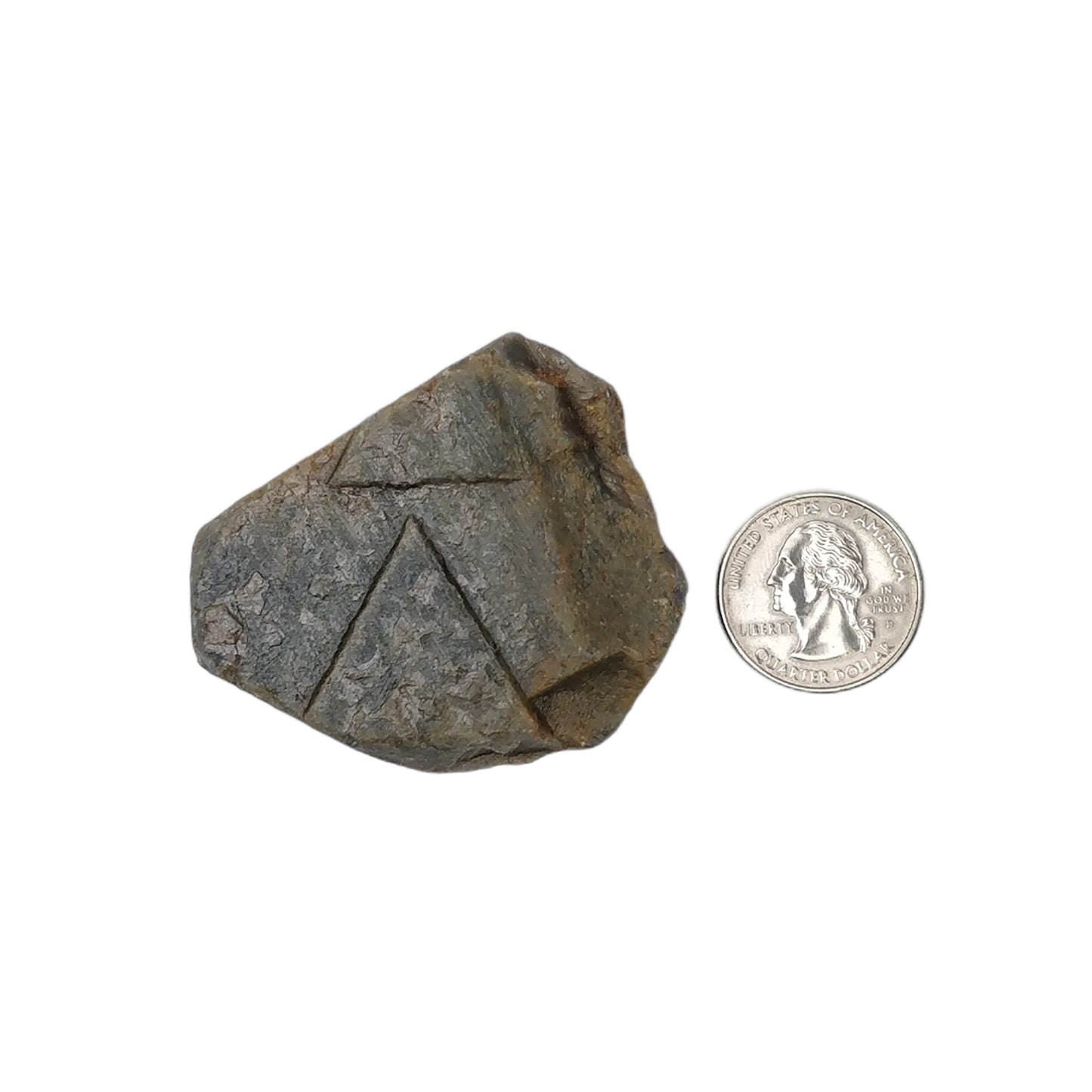 RECORD KEEPER Blue SAPPHIRE Gemstone Crystal : 656.95cts Natural Unheated Triangle Formative Sapphire Rough Specimen 52*42mm