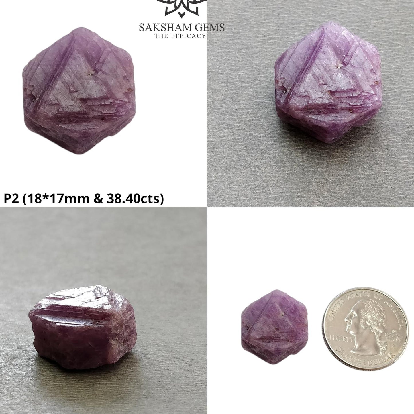 Record Keeper Ruby Gemstone Crystal : Natural Untreated Unheated Red Ruby Triangle Formative Specimen