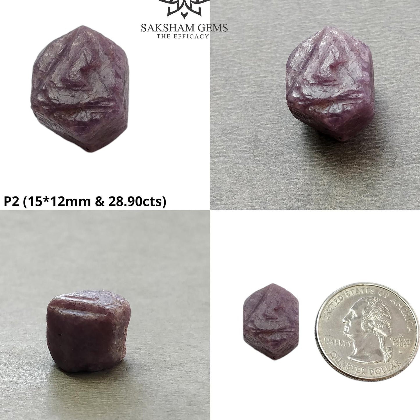 Record Keeper Ruby Gemstone Crystal : Natural Untreated Unheated Red Ruby Triangle Formative Specimen