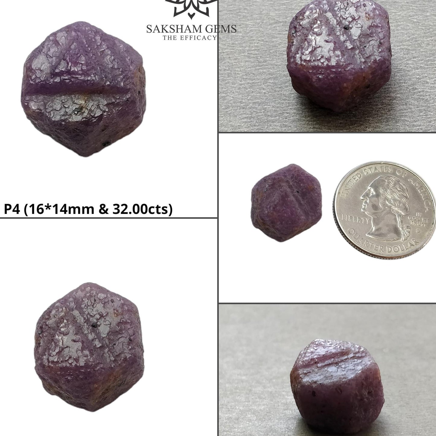 Record Keeper Ruby Gemstone Crystal : Natural Untreated Unheated Red Ruby Triangle Formative Specimen