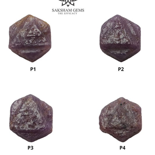 Record Keeper Ruby Gemstone Crystal : Natural Untreated Unheated Red Ruby Triangle Formative Specimen