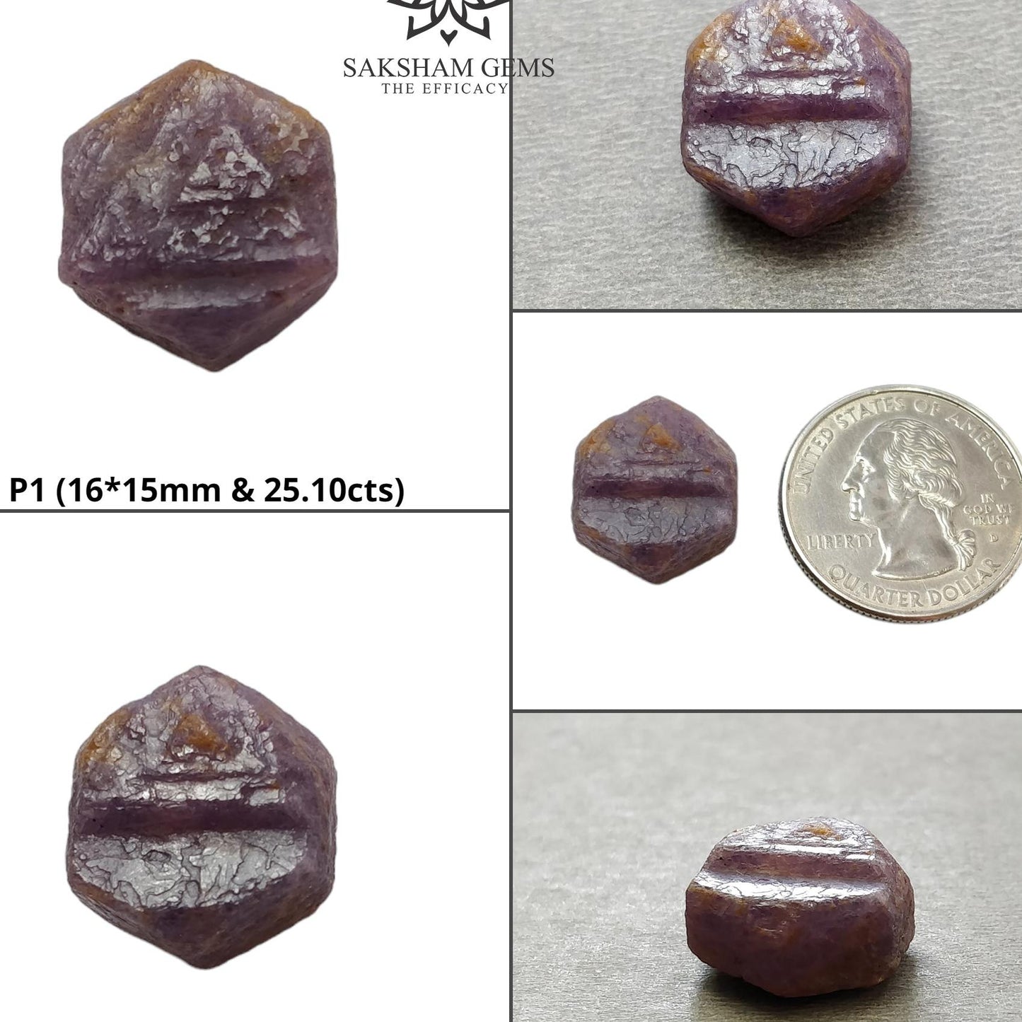 Record Keeper Ruby Gemstone Crystal : Natural Untreated Unheated Red Ruby Triangle Formative Specimen