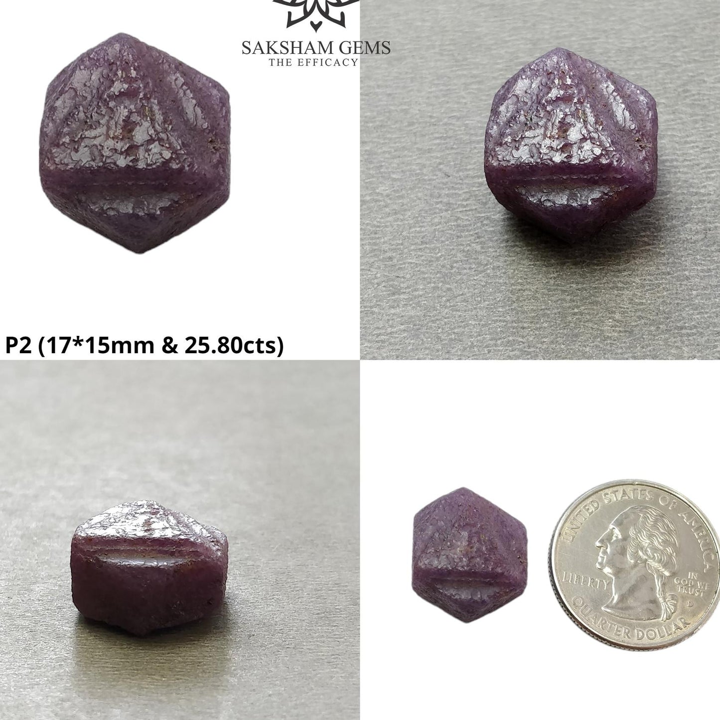 Record Keeper Ruby Gemstone Crystal : Natural Untreated Unheated Red Ruby Triangle Formative Specimen