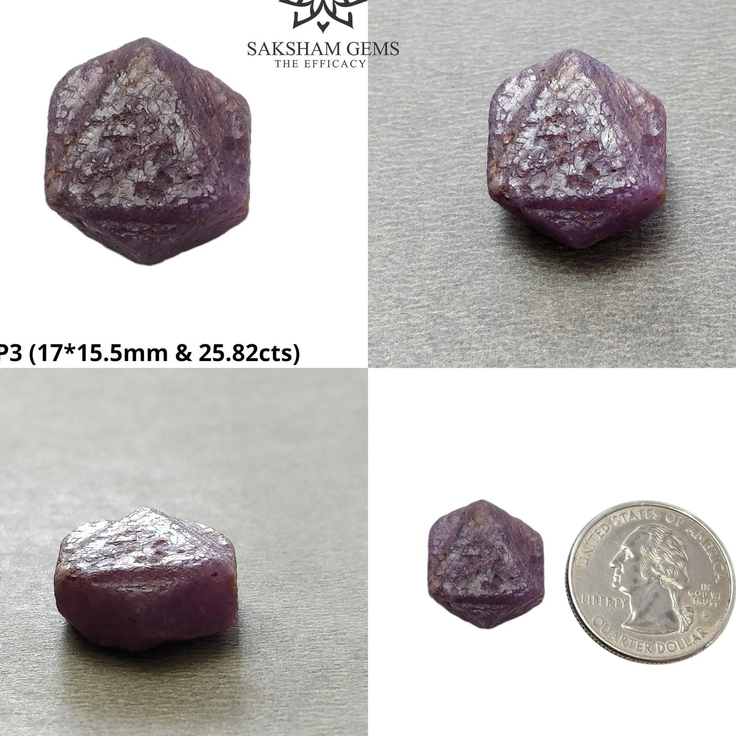 Record Keeper Ruby Gemstone Crystal : Natural Untreated Unheated Red Ruby Triangle Formative Specimen