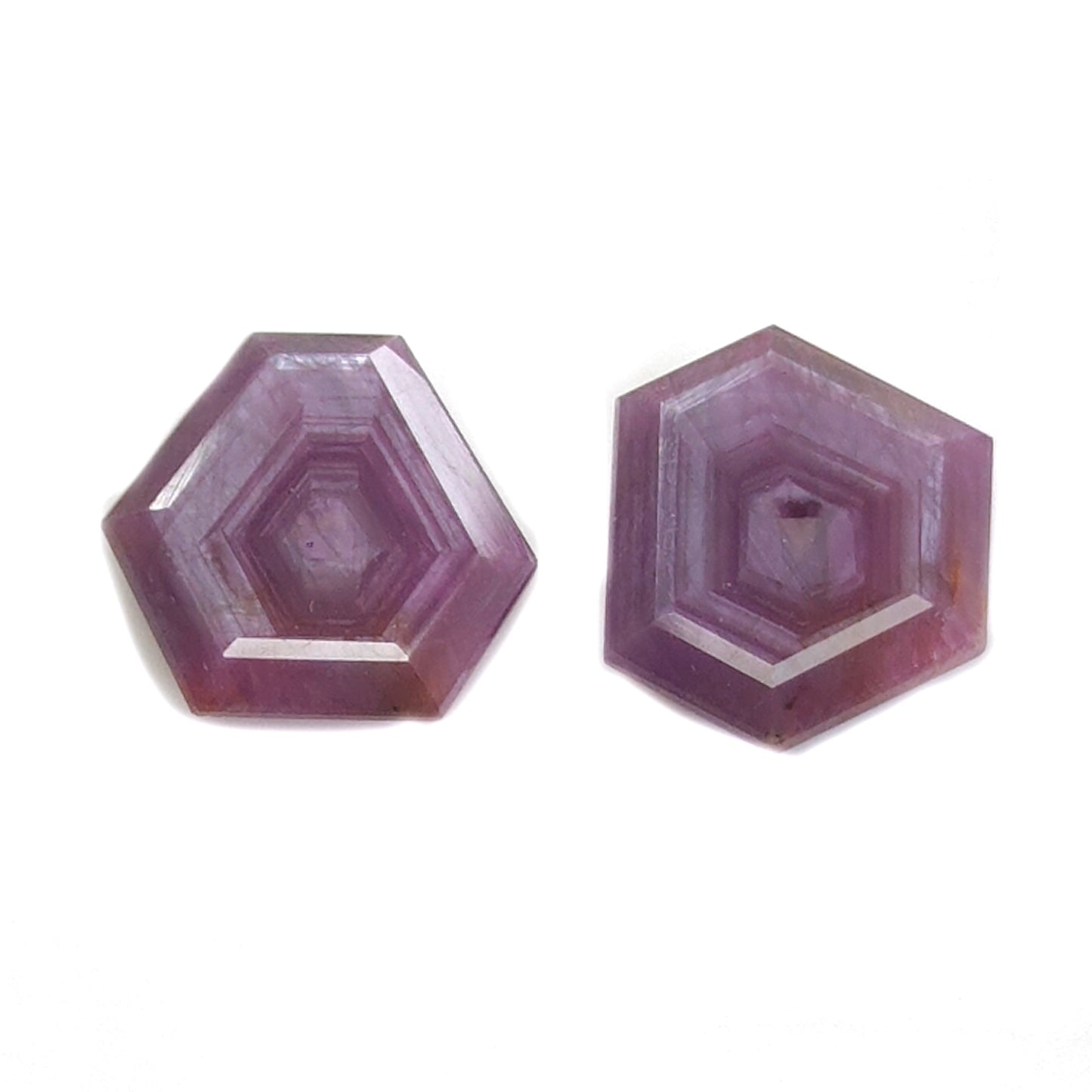 pink sapphire faceted cut gemstone