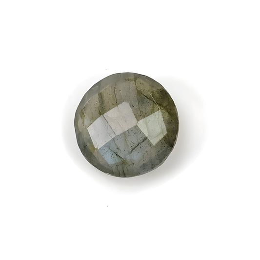 labradorite checker cut gemstone