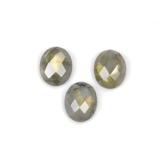 labradorite checker cut gemstone