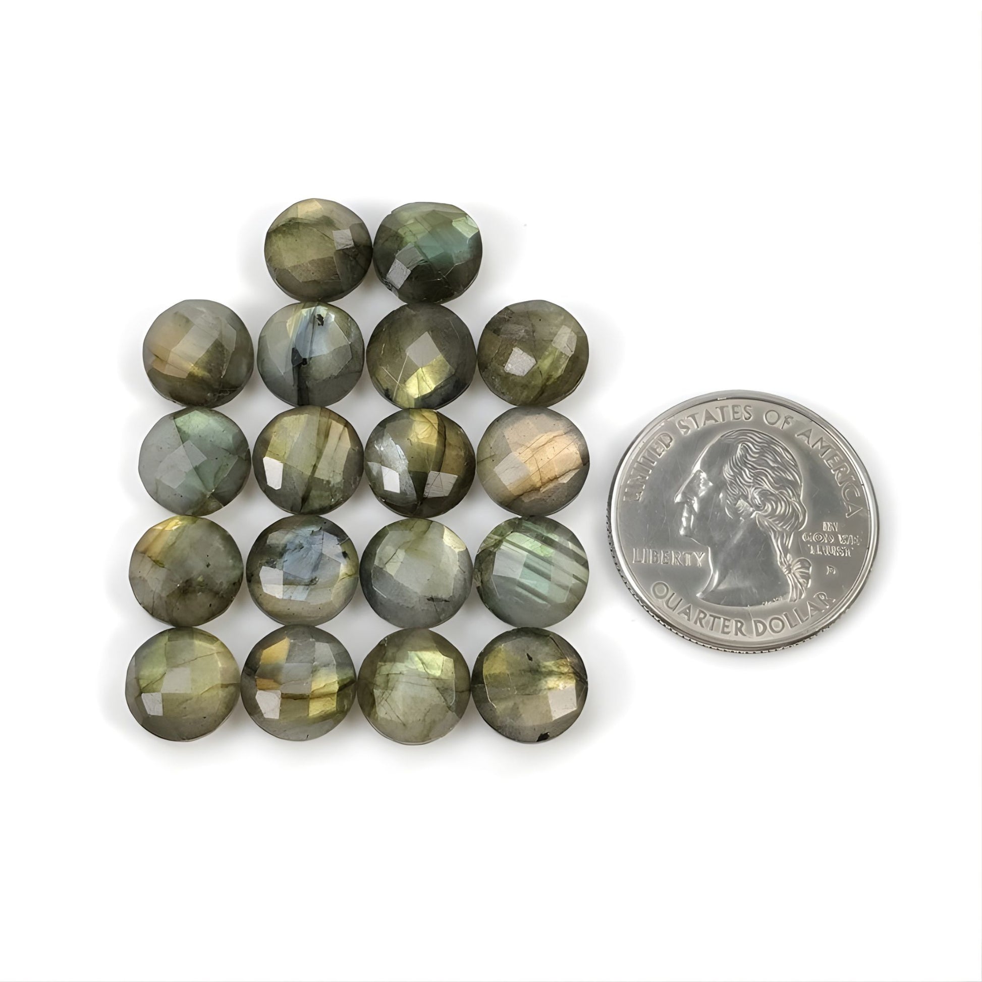 天然ラブラドライト宝石